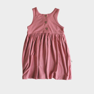 Babysprouts Henley Dress in Dusty Rose, Babysprouts, Baby Sprouts, Babysprouts, Babysprouts Dress, Babysprouts Dusty Rose, Babysprouts Henley Dress, Dress, Dusty Rose, JAN23, Dresses - Basica