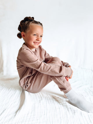 Little Bipsy Pocket Pullover - Mauve, Little Bipsy Collection, cf-size-9-10y, cf-type-pullover, cf-vendor-little-bipsy-collection, CM22, JAN23, Little Bipsy, Little Bipsy Collection, Little B