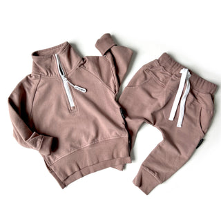 Little Bipsy Joggers - Dusty Plum, Little Bipsy Collection, Dusty Plum, JAN23, LBSS22, Little Bipsy, Little Bipsy Collection, Little Bipsy Dusty Plum, Little Bipsy Joggers, Joggers - Basicall