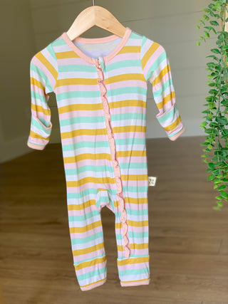 Kozi & Co Peony Stripe Ruffle Coverall, Kozi & co, cf-size-12-18-months, cf-size-2t, cf-size-3t, cf-size-6-12-months, cf-type-coverall, cf-vendor-kozi-&-co, CM22, Els PW 5060, Kozi, Kozi & Co