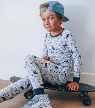 Dream Big Little Co x Lolo Webb Ying Yang & Vibe L/S Dream Set, Dream Big Little Co, cf-size-4t, cf-size-5-6, cf-size-7-8, cf-type-pajamas, cf-vendor-dream-big-little-co, DBLC, DBLC x Lolo We