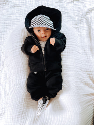 Little Bipsy Classic Zip Hoodie - Black, Little Bipsy Collection, cf-size-0-3-months, cf-size-18-24-months, cf-size-9-10y, cf-type-coats-&-jackets, cf-vendor-little-bipsy-collection, CM22, Ja