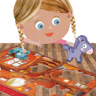 Headu Montessori First Puzzle the Farm, Headu, Ages: 2-4, cf-type-puzzle, cf-vendor-headu, EB Baby, EB Boy, EB Boys, EB Girls, First Puzzle, Game, Headu, Montessori, Montessori First Puzzle t