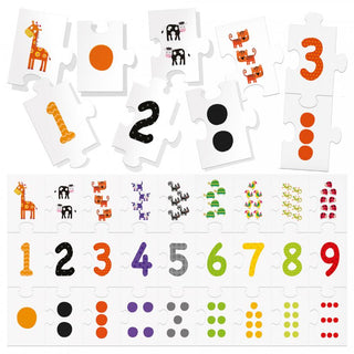 Headu Montessori 123 Puzzle, Headu, Ages: 3-6, cf-type-puzzle, cf-vendor-headu, EB Boy, EB Boys, EB Girls, First Puzzle, Game, Headu, Montessori, Montessori 123 Puzzle, Montessori Learning, P