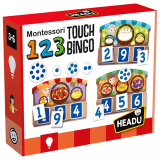 Headu 123 Montessori Touch Bingo, Headu, 123 Montessori Touch Bingo, Ages: 3-6, Bingo, cf-type-games, cf-vendor-headu, EB Boy, EB Boys, EB Girls, First Puzzle, Game, Headu, Montessori, Montes