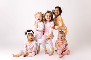 In My Jammers Blush Checkerboard L/S 2pc PJ Set, In My Jammers, Bamboo, Bamboo Pajamas, Blush Checkerboard, In My Jammers, In My Jammers Blush Checkerboard L/S 2pc PJ Set, In My Jammers L/S 2