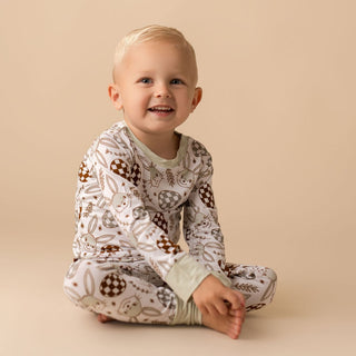 In My Jammers Mint Bunny L/S 2pc PJ Set, In My Jammers, Bamboo, Bamboo Pajamas, cf-size-5t, cf-size-6t, cf-size-7-8, cf-type-pajamas, cf-vendor-in-my-jammers, Easter, Easter Basket Ideas, Eas