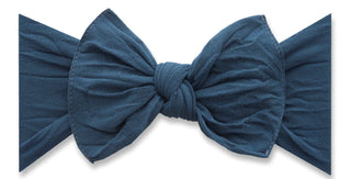 Baby Bling Classic Knot Headband-Slate Blue, Baby Bling, Baby Bling, Baby Bling Bows, Baby Bling Classic Knot, Baby Bling Classic Knot Headband, Baby Bling Fall 2019 Release, Baby Bling headb