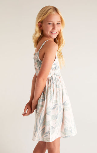 Z Supply Girls Ruth Oasis Dress - Moss Grey, Z Supply, cf-size-large-12-14, cf-size-medium-10-12, cf-type-dresses, cf-vendor-z-supply, CM22, JAN23, Top, Tween Girl, tween girls, Tween Girls C