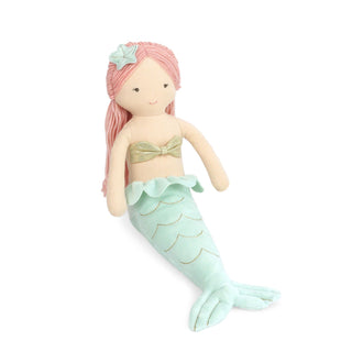 Mon Ami Kaia Mermaid Doll, Mon Ami, Kaia, Mermaid, Mermaid Doll, Mon Ami, Mon Ami Designs, Mon Ami Mermaid, Plush Doll, Stuffed Animals - Basically Bows & Bowties