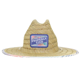 Properly Tied LD Youth Cabo Straw Hat in Palm, Properly Tied, Boys Hat, Palm, Properly Tied, Properly Tied Hat, Properly Tied LD Youth Cabo Straw Hat, Hats - Basically Bows & Bowties