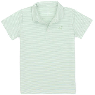 Properly Tied LD Jackson Pocket Polo in Mint Stripe, Properly Tied, cf-size-2t, cf-size-3t, cf-size-4t, cf-size-5, cf-size-ys-8-9, cf-type-shirts-&-tops, cf-vendor-properly-tied, Jackson, Jac