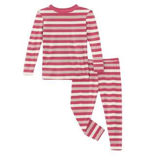 KicKee Pants Hopscotch Stripe L/S Pajama Set, KicKee Pants, cf-size-2t, cf-size-3t, cf-size-4t, cf-size-5-years, cf-size-8-years, cf-type-pajama-set, cf-vendor-kickee-pants, CM22, KicKee, Kic