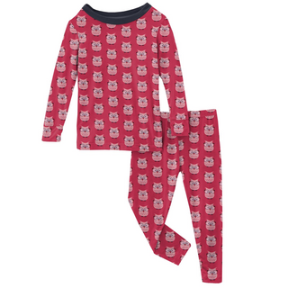 KicKee Pants Taffy Wise Owls L/S Pajama Set, KicKee Pants, cf-size-2t, cf-size-3t, cf-size-5-years, cf-type-pajama-set, cf-vendor-kickee-pants, CM22, KicKee, KicKee Pants, KicKee Pants First 