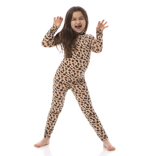 KicKee Pants Suede Cheetah L/S Pajama Set, KicKee Pants, cf-size-3t, cf-type-footie, cf-vendor-kickee-pants, CM22, KicKee, KicKee Pants, KicKee Pants L/S Pajama Set, KicKEe Pants Pajama Set, 