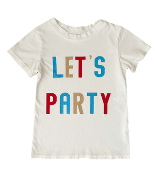 Brokedown Clothing Let's Party Tee, Brokedown Clothing, 2nd Birthday, 3rd Birthday, 4th Birthday, 5th Birthday, Birthday, Birthday Boy, Birthday Boy Shirt, Birthday Girl, Birthday Girl Outfit