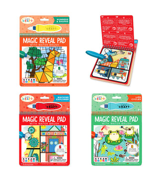 Let's Craft Magic Reveal Pad, Bright Stripes, Bright Stripes Let's Craft Magic Reveal Pad, Cyber Mondayoys, Activity Toys - Basically Bows & Bowties