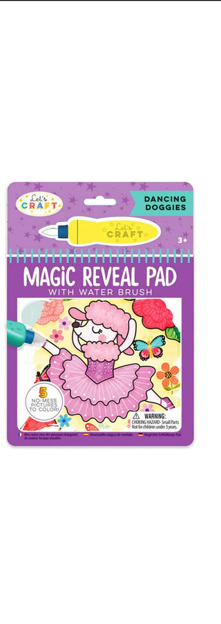 Let's Craft Magic Reveal Pad - Ocean, Unicorns, Dance, Bright Stripes, Bright Stripes Let's Craft Magic Reveal Pad, Activity Toys - Basically Bows & Bowties