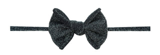 Baby Bling Black Mini Shimmer Bow Skinny Headband, Baby Bling, Baby bling, Baby Bling Black Mini Shimmer Bow Skinny Headband, Baby Bling Bows, Baby Bling Fall 2019 Release, Baby bling Metalli