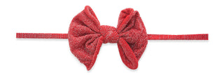 Baby Bling Red Mini Shimmer Bow Skinny Headband, Baby Bling, Baby bling, Baby Bling Bows, Baby Bling Fall 2019 Release, Baby bling Metallic Shimmer Bow, Baby Bling Mini Shimmer Bow Skinny Hea