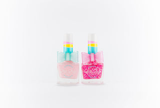 Marshmallow Princess Duo Scented Nail Polish Set, Little Lady Products, cf-type-nail-polish, cf-vendor-little-lady-products, EB Girls, Glitter Nail Polish, Kids Nail Polish, Little Lady Glitt