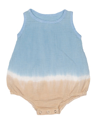 Fairwell Terra Romper in Ocean, Fairwell, cf-size-0-6-months, cf-size-12-18-months, cf-size-18-24-months, cf-size-6-12-months, cf-type-romper, cf-vendor-fairwell, CM22, Fairwell, Fairwell Kid