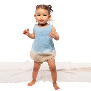 Fairwell Terra Romper in Ocean, Fairwell, cf-size-0-6-months, cf-size-12-18-months, cf-size-18-24-months, cf-size-6-12-months, cf-type-romper, cf-vendor-fairwell, CM22, Fairwell, Fairwell Kid