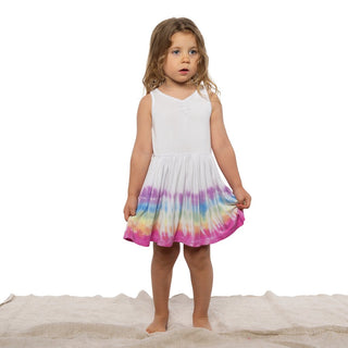 Fairwell Dancer Dress in Lilac Rainbow, Fairwell, CM22, Dress, Dresses, Fairwell, Fairwell Dancer Dress, Fairwell Dancer Dress in Lilac Rainbow, Fairwell Dress, Fairwell Kids Clothing, Fairwe