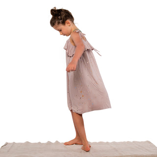 Fairwell Traveler Dress in Mallow Mist, Fairwell, cf-size-4y, cf-size-6y, cf-type-dress, cf-vendor-fairwell, CM22, Dress, Dresses, Fairwell, Fairwell Dress, Fairwell Kids Clothing, Fairwell T