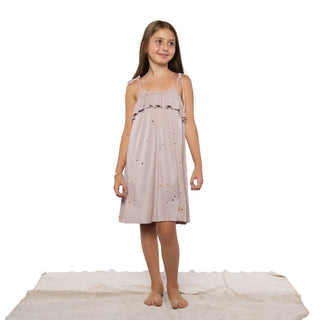 Fairwell Traveler Dress in Mallow Mist, Fairwell, cf-size-4y, cf-size-6y, cf-type-dress, cf-vendor-fairwell, CM22, Dress, Dresses, Fairwell, Fairwell Dress, Fairwell Kids Clothing, Fairwell T