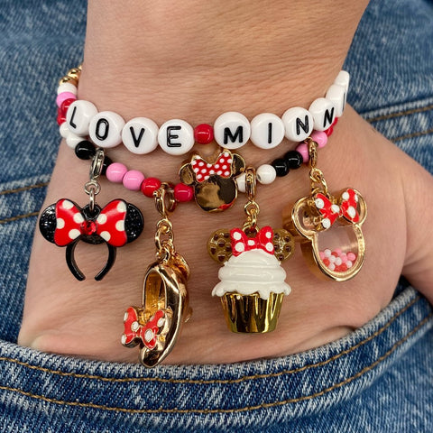 Minnie mouse clearance charm bracelet