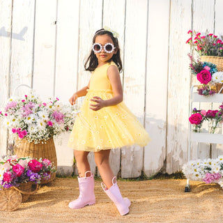 Sweet Wink Yellow Daisy Tank Tutu Dress, Sweet Wink, cf-size-2t, cf-type-dress, cf-vendor-sweet-wink, Easter, Easter Basket, Easter Skirt, EB Girls, Sweet Wink, Sweet Wink Daisy, Sweet Wink E