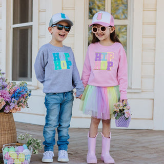 Sweet Wink Hip Hop L/S Sweatshirt - Pink, Sweet Wink, cf-size-2t, cf-size-3t, cf-size-4t, cf-type-tee, cf-vendor-sweet-wink, Easter, Easter Tee, EB Girls, Hip Hop Sweatshirt, Sweet Wink, Swee