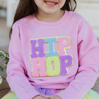 Sweet Wink Hip Hop L/S Sweatshirt - Pink, Sweet Wink, cf-size-2t, cf-size-3t, cf-size-4t, cf-type-tee, cf-vendor-sweet-wink, Easter, Easter Tee, EB Girls, Hip Hop Sweatshirt, Sweet Wink, Swee