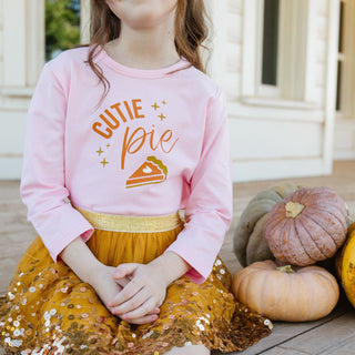 Sweet Wink Cutie Pie L/S Tee, Sweet Wink, cf-size-12-18-months, cf-size-18-24-months, cf-type-tee, cf-vendor-sweet-wink, Cutie Pie, Pumpkin Pie, Sweet Wink, Thanksgiving, Thanksgiving Clothin