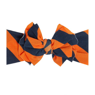 Baby Bling Navy / Orange Printed FAB-BOW-LOUS, Baby Bling, Baby Bling, Baby Bling Bows, Baby Bling FAB, Baby Bling FAB-BOW-LOUS, Baby Bling Fabbowlous, Baby Bling Navy / Orange, Baby Bling Na