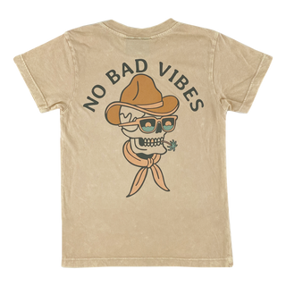 Tiny Whales No Bad Days Mineral Sand S/S Tee, Tiny Whales, Boys Clothing, cf-size-10y, cf-type-shirt, cf-vendor-tiny-whales, CM22, Made in the USA, No Bad Days, Tiny Whales, Tiny Whales Boys 