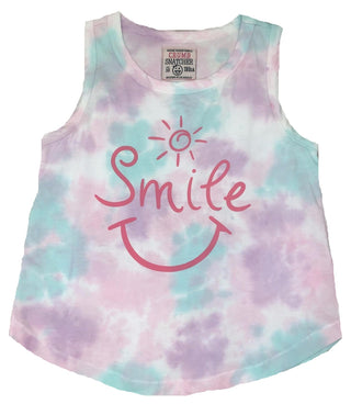 Crumbs Kids Tie Dye Smile Tank, Crumbs Kids Clothing, cf-size-2t, cf-size-3t, cf-type-tee, cf-vendor-crumbs-kids-clothing, Crumb Snatcher, Crumbs, Crumbs Kids Clothing, Crumbs Kids Tie Dye, C