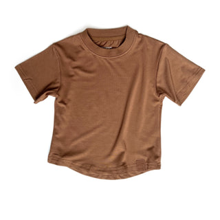 Little Bipsy Oversized Bamboo Tee - Spiced Cider, Little Bipsy Collection, Bamboo Tee, cf-size-9-10y, cf-type-tee, cf-vendor-little-bipsy-collection, JAN23, Little Bipsy, Little Bipsy Fall 20