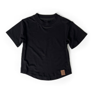 Little Bipsy Oversized Bamboo Tee - Black, Little Bipsy Collection, Bamboo Tee, Black, cf-size-9-10y, cf-type-tee, cf-vendor-little-bipsy-collection, JAN23, Little Bipsy, Little Bipsy Black, 