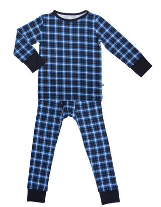 Sweet Bamboo Blue Plaid 2pc Pajama Set, Sweet Bamboo, 2pc Pajama Set, Bamboo, Bamboo Pajama, Bamboo Pajamas, Boys Pajamas, cf-size-2-years, cf-size-4-years, cf-type-pajama-set, cf-vendor-swee