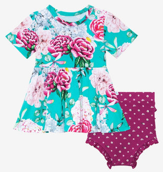 Posh Peanut Eloise S/S Basic Peplum Top & Bloomer Set, Posh Peanut, cf-size-12-18-months, cf-size-18-24-months, cf-size-3-6-months, cf-size-6-12-months, cf-type-2pc-set, cf-vendor-posh-peanut