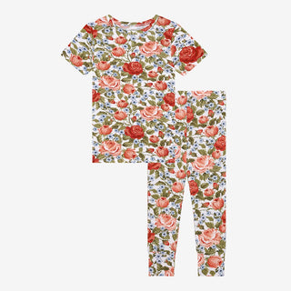 Posh Peanut Alma S/S Basic Loungewear, Posh Peanut, Alma, cf-size-12-18-months, cf-size-18-24-months, cf-size-5t, cf-size-6-12-month, cf-size-8y, cf-type-pajama-set, cf-vendor-posh-peanut, Fl