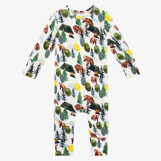 Posh Peanut Archer L/S Basic Romper, Posh Peanut, cf-size-12-18-months, cf-size-6-9-months, cf-type-romper, cf-vendor-posh-peanut, Posh Peanut, Posh Peanut Archer, Posh Peanut Fall 2021, Posh