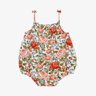 Posh Peanut Alma Spaghetti Strap Bubble Romper, Posh Peanut, Alma, cf-size-12-18-months, cf-size-18-24-months, cf-size-2t, cf-size-6-12-months, cf-type-romper, cf-vendor-posh-peanut, Floral, 