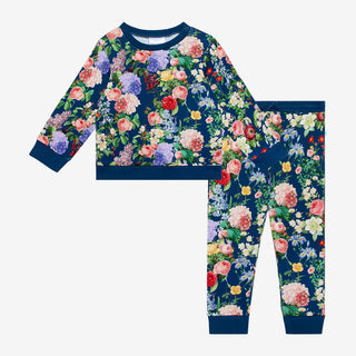 Posh Peanut Carmen L/S Sweatshirt & Jogger Set, Posh Peanut, cf-size-12-18-months, cf-size-3-6-months, cf-type-2pc-set, cf-vendor-posh-peanut, French Terry Cotton, Posh Peanut, Posh Peanut Ca