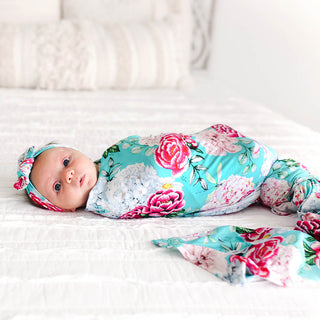 Posh Peanut Eloise Swaddle & Headband Set, Posh Peanut, cf-type-swaddle-&-headband-set, cf-vendor-posh-peanut, Posh Custom Sale, Posh Peanut, Posh Peanut Eloise, Posh Peanut Eloise Swaddle & 