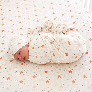 Posh Peanut Jetson Crib Sheet, Posh Peanut, Crib Sheet, Jetson, Posh Peanut, Posh Peanut Crib Sheet, Posh Peanut Retailer Exclusive, POSH40, PP Fall 2022, Crib Sheet - Basically Bows & Bowtie