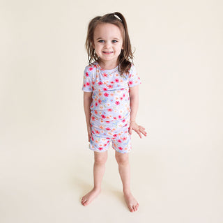 Posh Peanut Carissa Basic Short Sleeve & Short Length Pajama, Posh Peanut, Carissa, cf-size-12-18-months, cf-size-12y, cf-size-18-24-months, cf-size-4t, cf-size-8y, cf-type-pajama-set, cf-ven