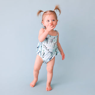 Posh Peanut Skipper Spaghetti Strap Bubble Romper, Posh Peanut, cf-size-18-24-months, cf-size-3-6-months, cf-type-romper, cf-vendor-posh-peanut, Posh Peanut, Posh Peanut Bubble Romper, Posh P